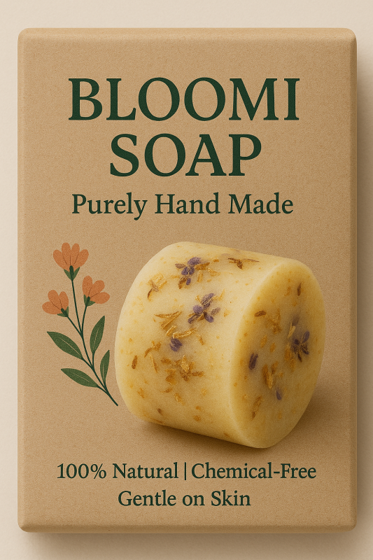 BLOOMI SOAP-HAND MADE NATURAL